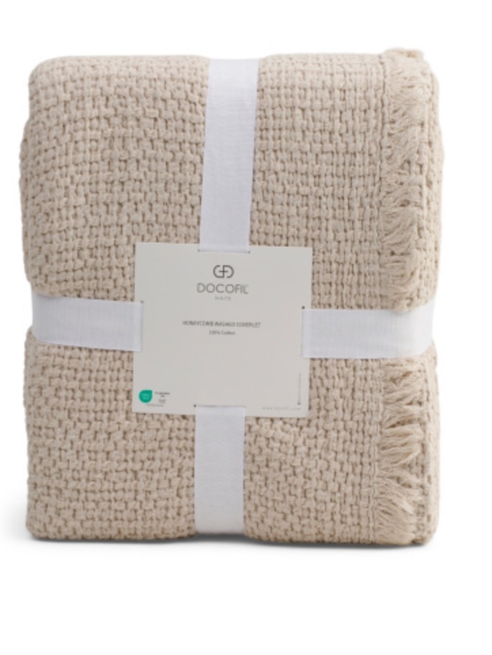 Docofil Stonewash Cotton Coverlet